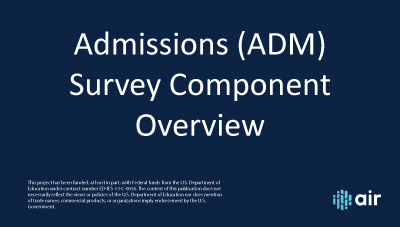 ADM-Overview